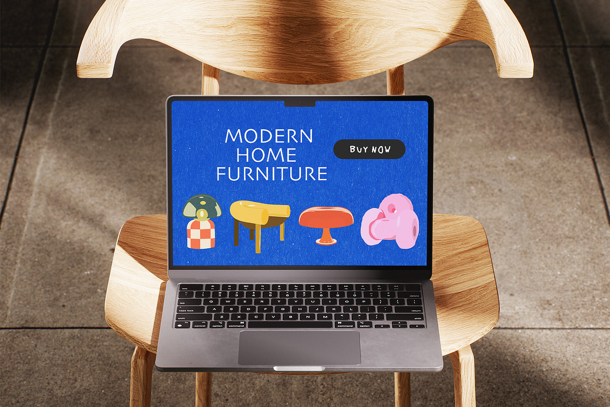Modern home furniture, an Object Illustration by Luamor (Photo 2 of 9)