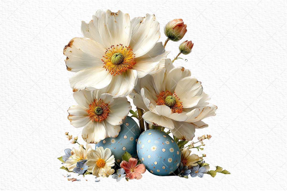 Whimsical Easter Clipart Png, an Illustration by Craft Nest (Photo 9 of 11)
