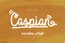 Caspian | Monoline Script