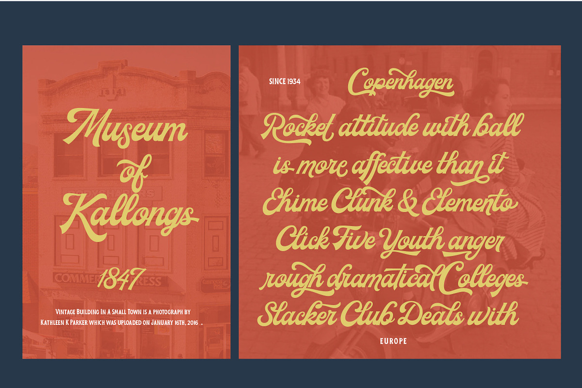 Milestone Script, a Script Font by Fortunes Co (Photo 4 of 16)