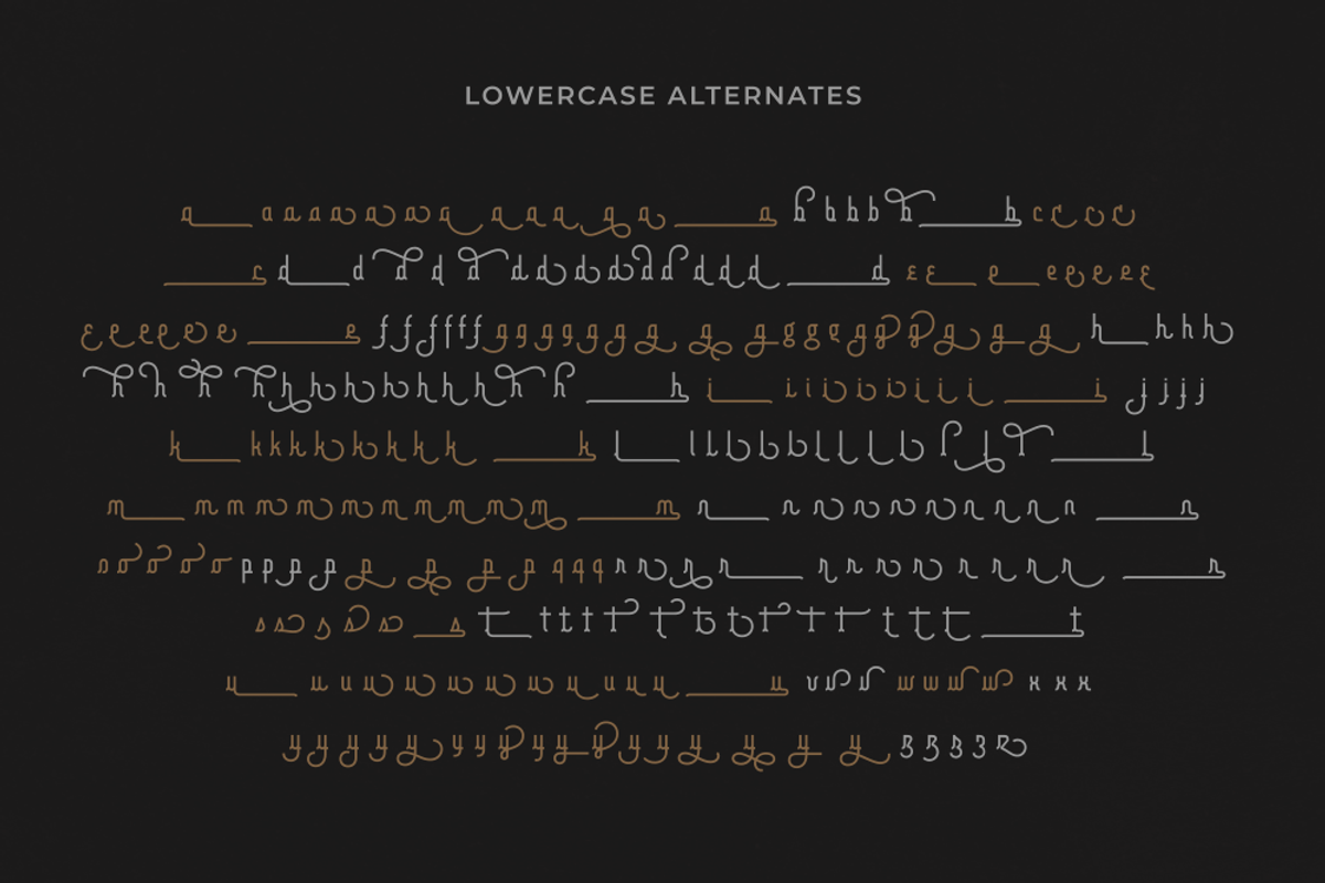 Brotherline - Logotype Font, a Script Font by Hendra Pratama (Photo 17 of 19)
