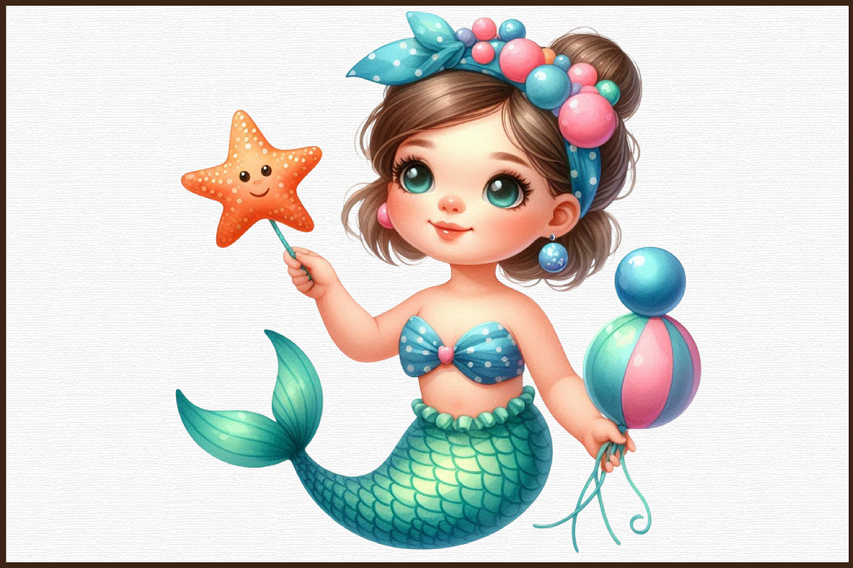 Baby Girl Summer Sublimation Bundle, an Illustration by Sublimation Artist (Photo 3 of 6)