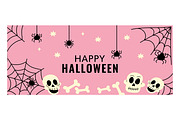 Retro Halloween Vector Set, a Seasonal Illustration by Idressart (Thumbnail 5 of 5)