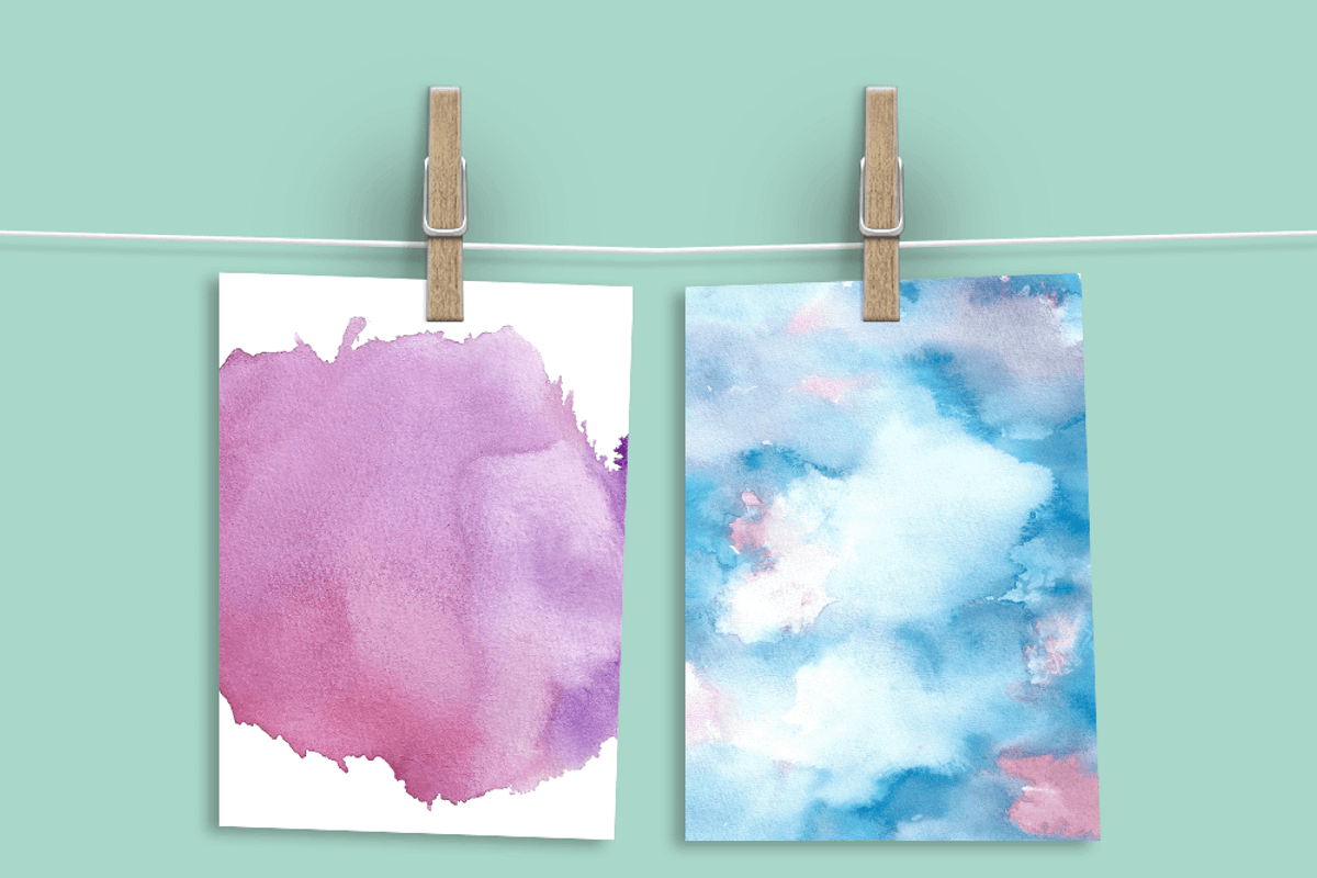Watercolor Textures - Card Edition, a Texture Graphic by Sinziana Romanescu (Photo 12 of 18)