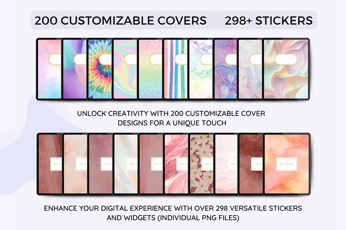Undated Digital Planner preview 8
