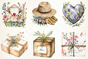 Rustic Mothers Day Clipart, an Illustration by Libby Wishes (Thumbnail 7 of 7)