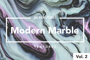 Modern Marble Ink Textures Vol. 2