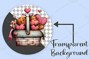 Whimsical Mother's Day Clipart PNG, an Illustration by Canvas Craft (Thumbnail 2 of 7)