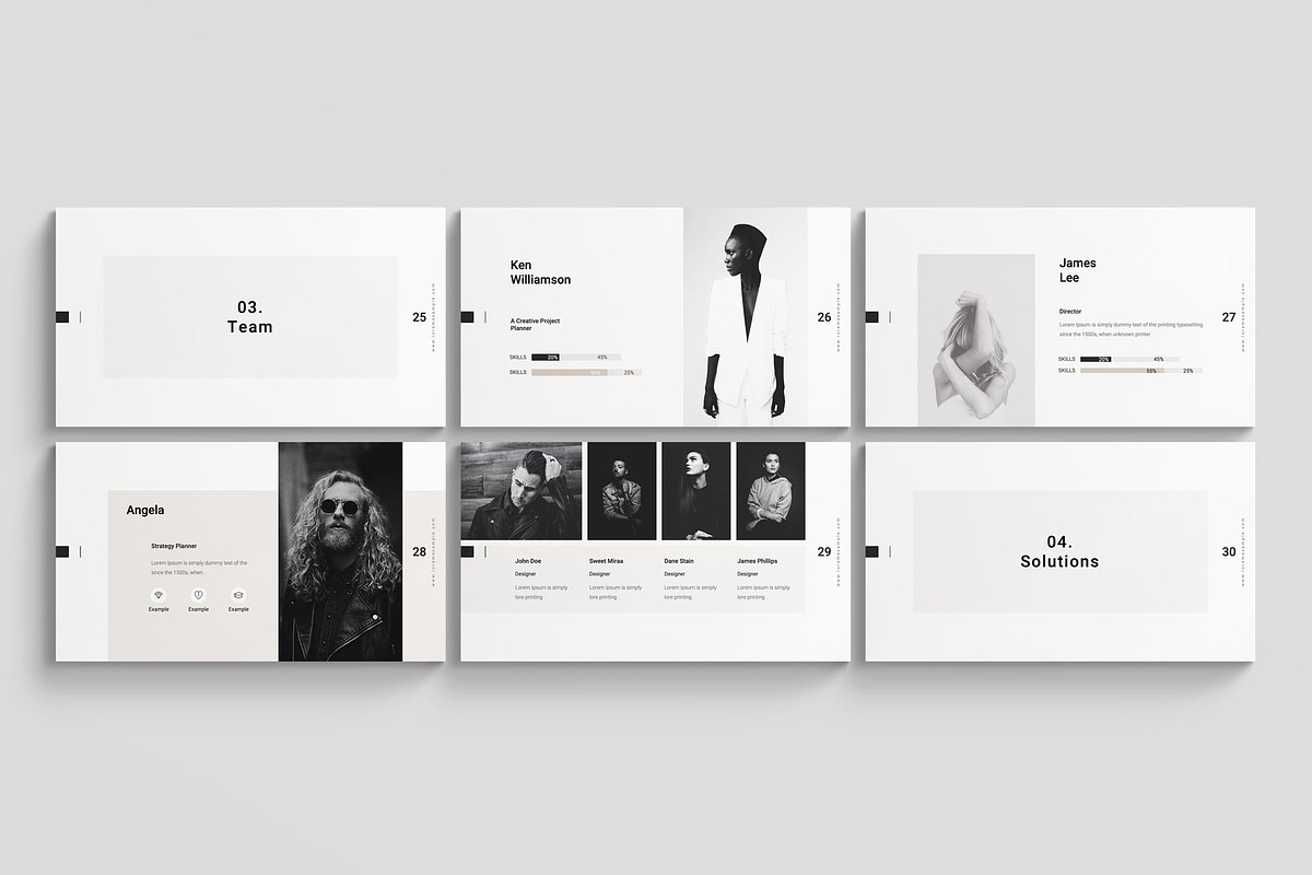 Simplicity Presentation Template, a Presentation Template by E-Type