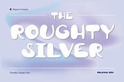 PGR Roughty, a Handwritten Font by Pikgura (Thumbnail 1 of 6)