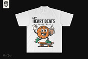 Retro Basketball Character, a Sport Illustration by shaondesigns (Thumbnail 2 of 4)