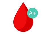 Blood Drops with Rh Factor Donor Day, a Healthcare Illustration by the_myro (Thumbnail 8 of 8)