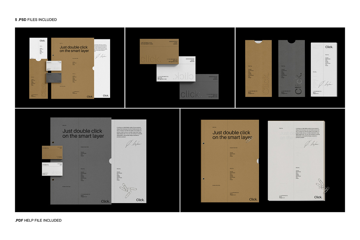 Brand Identity Mockup Set, a Product Mockup by Renderteam (Photo 2 of 12)