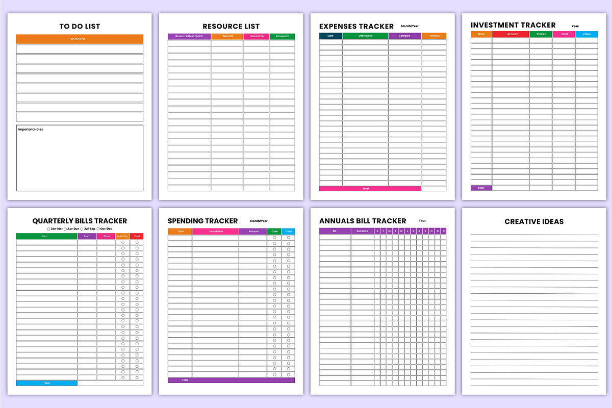 2026 Business Management Organizer, a Stationery Template by Mustafiz (Photo 9 of 9)