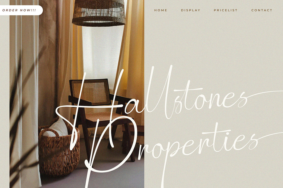 Balligesta Modern Stylish Signature, a Handwritten Font by BrandSemut (Photo 7 of 11)