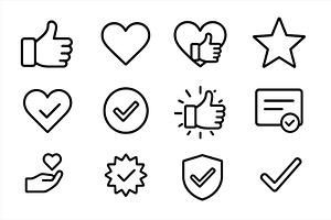 Collection of simple black and white, a Technology Illustration by ZinetroN