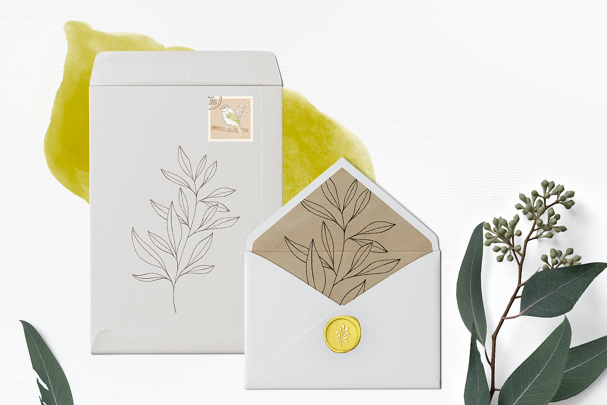 Junk Journal Clipart Collection, an Illustration by Oh Mia Studio (Photo 4 of 5)