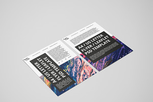 Minimal A4 / US Letter Flyer PSD