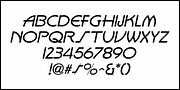 Art Materials JNL, a Font by Jeff Levine Fonts (Thumbnail 5 of 5)