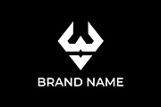 Monogram Letter WV Logo Templates, a Branding & Logo Template by kidzdsgn (Thumbnail 2 of 3)