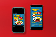 Street Food Fest Flyer Set, a Flyer Template by graphicook (Thumbnail 3 of 3)