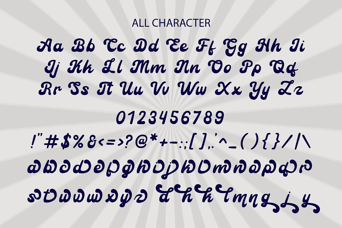Retro Vintage - Retro Script Font, a Script Font by Densu Creative (Photo 9 of 9)