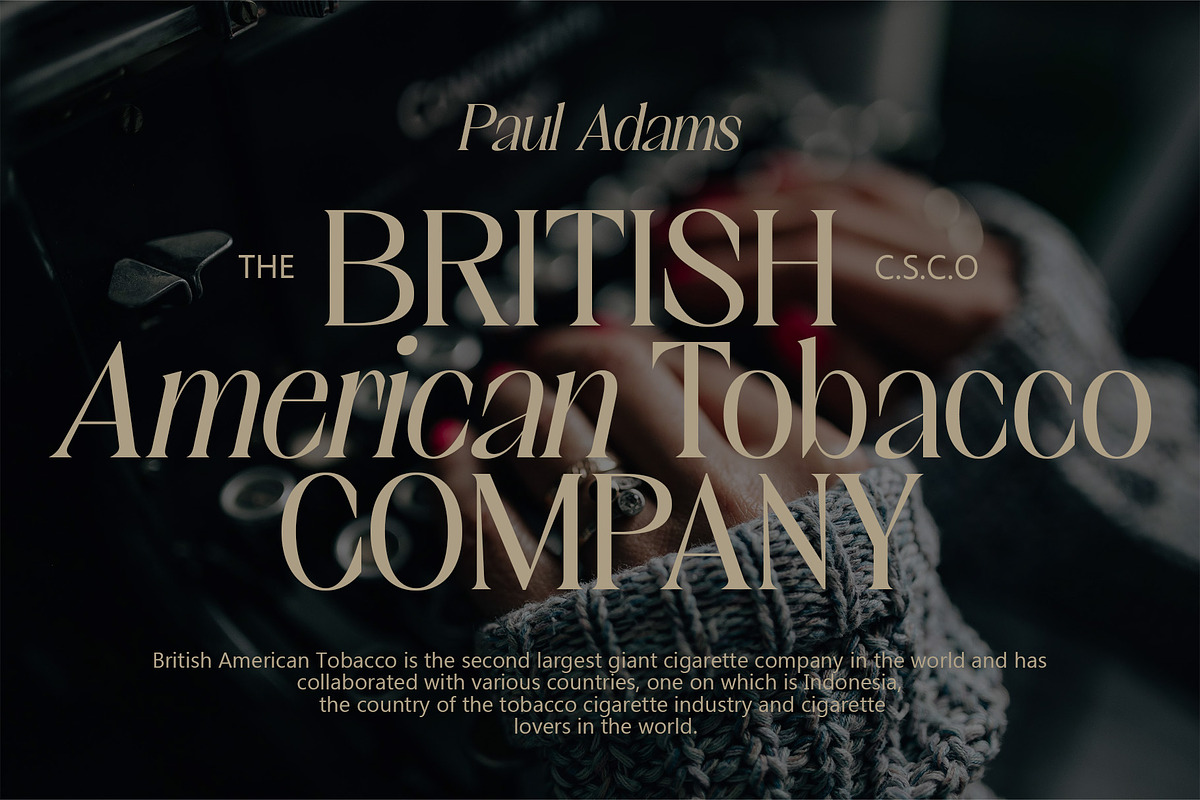 Balvine – Serif Typeface, a Serif Font by Craft Supply Co. (Photo 6 of 8)
