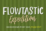 Flowtastic Expedition - Font Duo, a Handwritten Font by Youngtype.Std (Thumbnail 1 of 10)