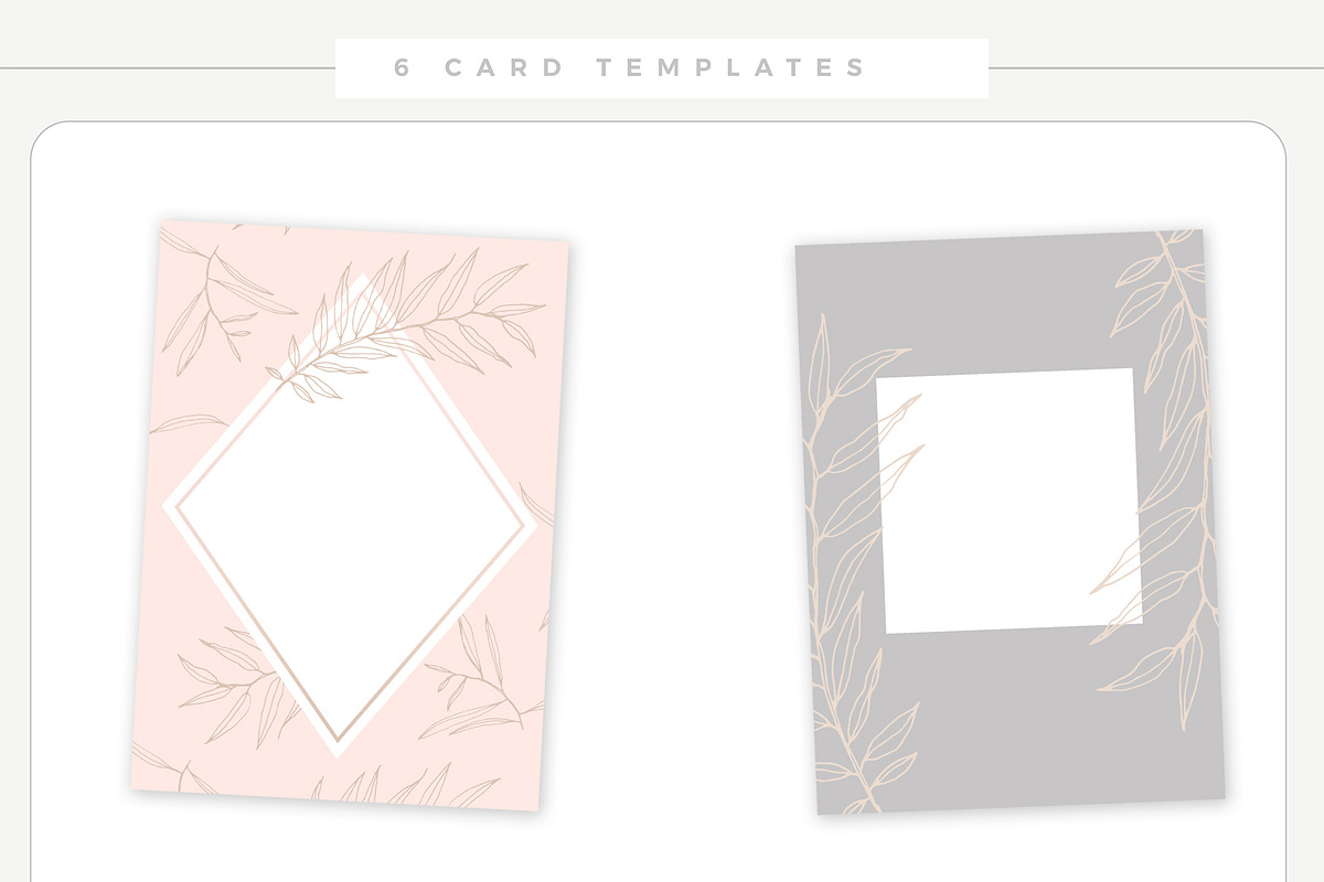 Romantic Leaves Collection, a Pattern Graphic by Youandigraphics (Photo 12 of 19)