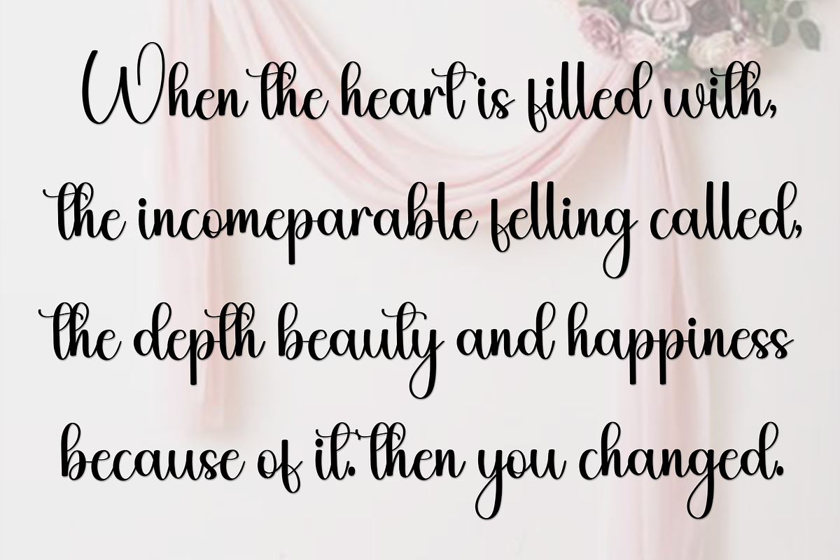 Sibling, a Handwritten Font by InermediaSTUDIO (Photo 4 of 7)