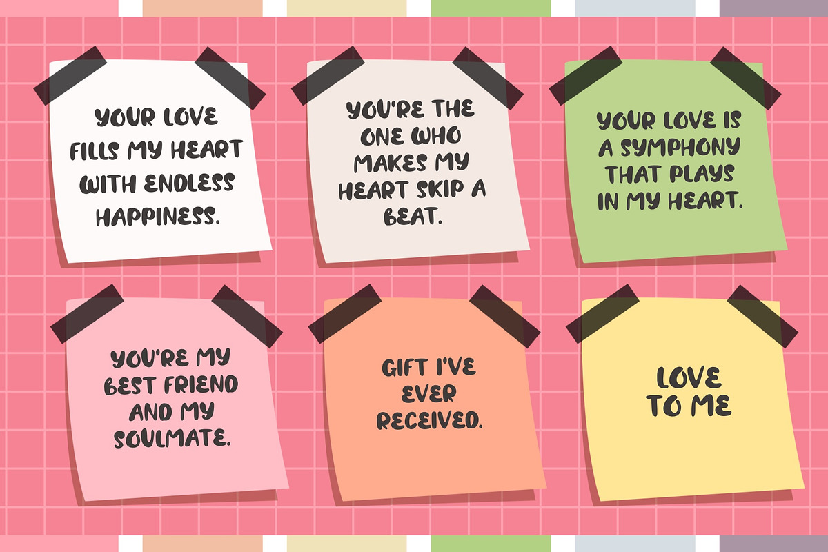 Notebook Font, a Handwritten Font by MyFontsShop (Photo 2 of 5)