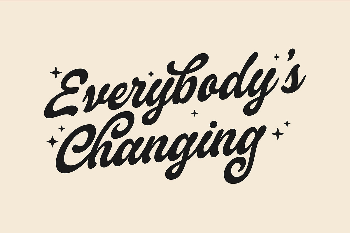 Wanderline – Vintage Script Font, a Font by MovinkGraphicStudio (Photo 4 of 6)