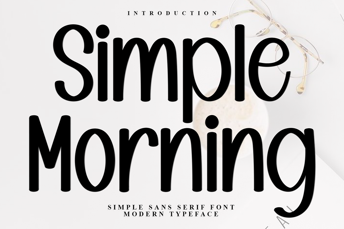 Simple Morning, a Serif Font by FreshTypeINK (Photo 1 of 8)