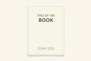 Easy Book Mockup, a Print Template by Sargatal (Thumbnail 2 of 5)