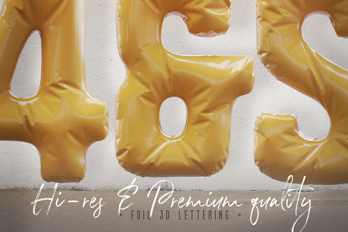 Foil & Fabric Lettering Duo, a Graphic by TVartworks (Photo 9 of 13)