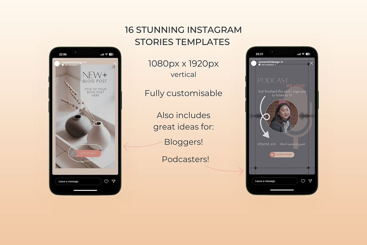Instagram Canva Template Kit | Alta, a Social Media Template by Monarch 21 Design (Photo 4 of 9)