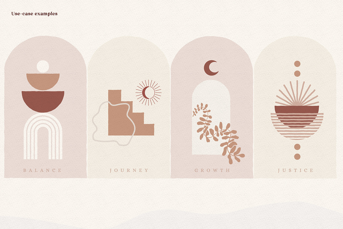 Bohemian Logo Elements - Mystic 2021, a Healthcare Illustration by amber&ink (Photo 6 of 15)