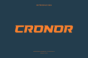 Cronor - Modern Sport Typeface, a Font by Letterna (Thumbnail 1 of 4)