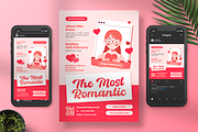 Valentine Party Flyer, a Flyer Template by Annora Studio (Thumbnail 3 of 4)