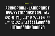 Detroite Display Typeface, a Sans Serif Font by Artiveko (Thumbnail 3 of 6)
