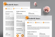 Creative Resume Template, a Resume Template by ContestDesign (Thumbnail 3 of 3)