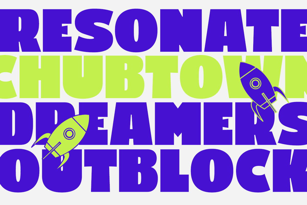 Bloxie Bold Display Font, a Sans Serif Font by Letterhend Studio (Photo 2 of 12)