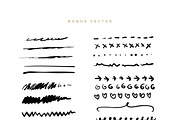 Stokebridge + Bonus Vector, a Script Font by vuuuds (Thumbnail 4 of 4)