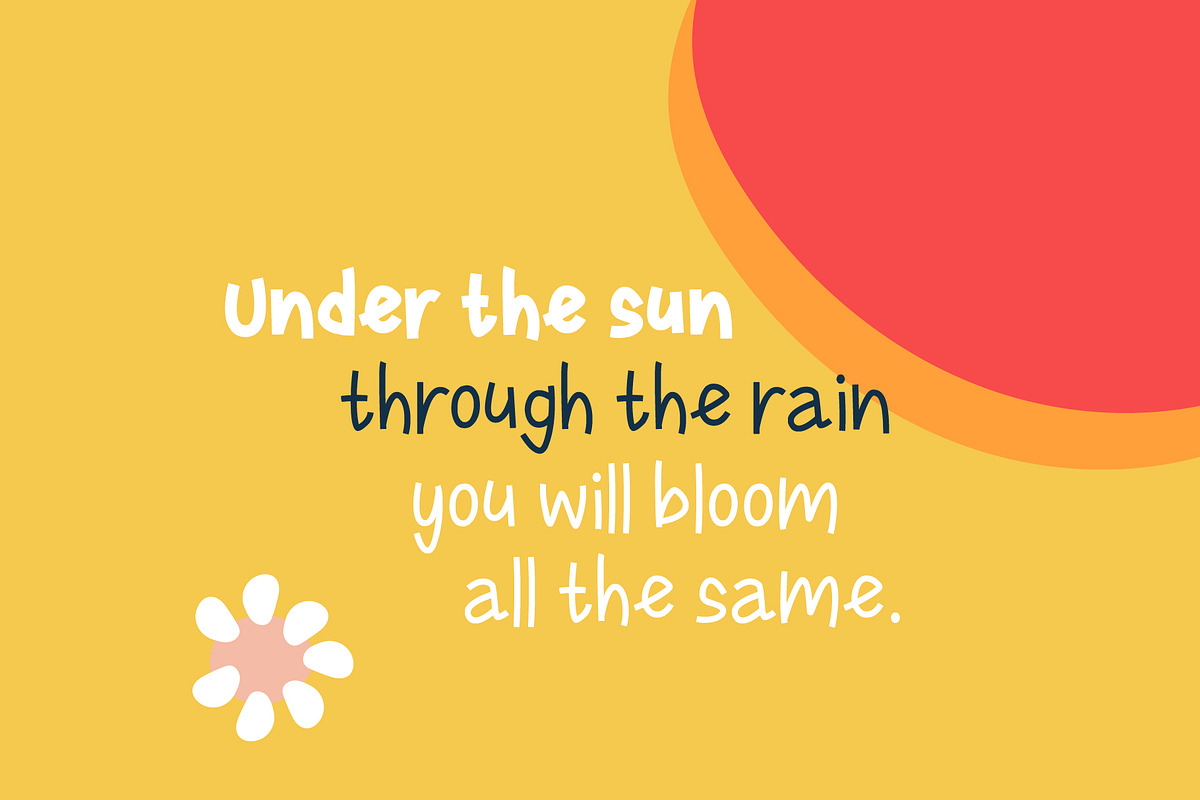 Crayon Marker Font, a Font by Flycatcher Design (Photo 2 of 6)