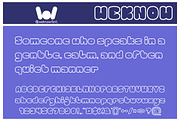 Soft Spoken font, a Font by weknow (Thumbnail 4 of 8)