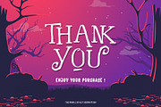 The Spokill Halloween Typeface, a Script Font by alit design (Thumbnail 16 of 16)