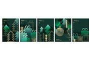 Merry Christmas and Happy New Year, a Seasonal Illustration by PureSolution (Thumbnail 4 of 5)