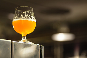 Pale ale in a brewery containing ale, beer, and amber
