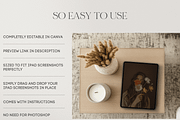 Canva iPad Boho Mockups, a Mockup by Asha Glenn Design Studio (Thumbnail 4 of 20)