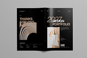 Design Portfolio Canva Templates, a Brochure Template by Pixelpick (Thumbnail 9 of 9)